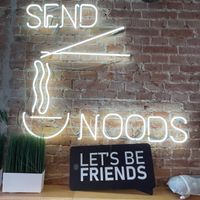 Interior at Vegan AF Ramen in Krakow