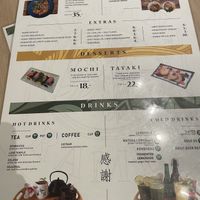 Menu  at Vegan AF Ramen in Krakow