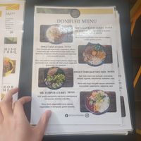 menu part 1 at Vegan AF Ramen in Krakow
