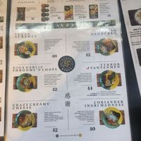 Menu part 3 at Vegan AF Ramen in Krakow