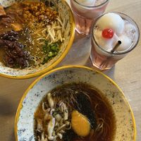 BBQ daddy and vegan AF ramen  at Vegan AF Ramen in Krakow