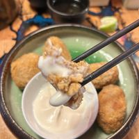 Karrage starter  at Vegan AF Ramen in Krakow