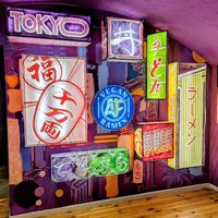 Decor Inside at Vegan AF Ramen in Krakow