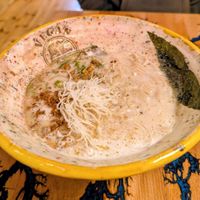 Pistachio Unicorn Paitan at Vegan AF Ramen in Krakow
