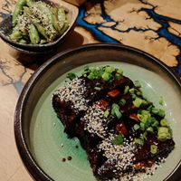 Ribs at Vegan AF Ramen in Krakow