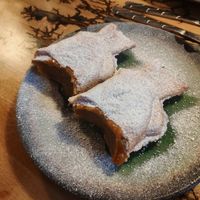 Japanese waffle at Vegan AF Ramen in Krakow