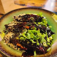 Vegan ribs at Vegan AF Ramen in Krakow