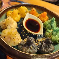 Dim sum at Vegan AF Ramen in Krakow