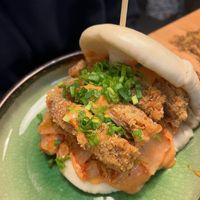 Soy Cutlet Bao Bun  at Vegan AF Ramen in Krakow