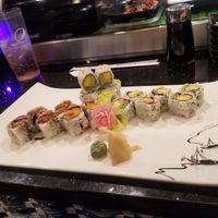 Maki B (Sweet potato, avocado peanut, mango) at Sumo Sushi and Hibachi in Mount Pleasant