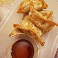 Vegetable gyoza at Is Shin Chinese & Japanese Hot Food in Sturminster Newton