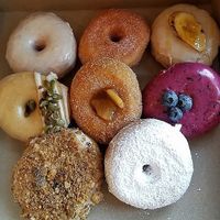 Forget what flavors each is but, eh, there's never a not-delicious one at Cloudy Donut Co. in Baltimore