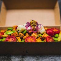 Vegan fries at Simbiosa in Luxembourg City