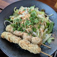 Udon noodles with seitan: 2.5/5 at HAI in Berlin