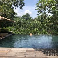 Infinity pool at The Farm at San Benito in Lipa City