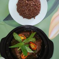 Jackfruit stew with brown rice! at Goodlife - temporarily closed in Vung Tau