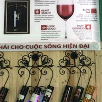 they promote drinking a glass of wine, but most of us could not stop with one glass  at Goodlife - temporarily closed in Vung Tau