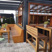 Sitzplätze aussen at Der Fuchs Geht Rum in Willstaett