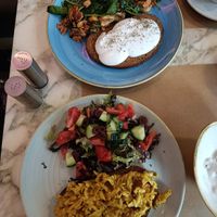 Tofu scramble & graden fry. at Niki Athens Hotel in Athens