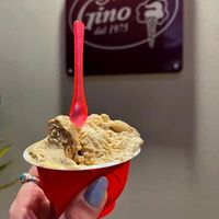 Nocciola e caffè. at Gelateria Gino in Trapani