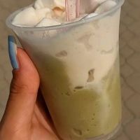 Granita pistacchio e mandorla. at Gelateria Gino in Trapani