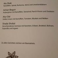 Vegan dishes at Bengal in Freiburg