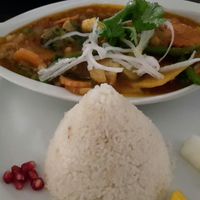 Vegetables with rice at Bengal in Freiburg