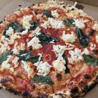 Margherita Pizza   at Vesta in Redwood City