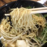 Creamy veggie ramen noodles at Obu Ramen House in San Jose