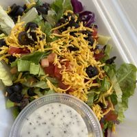 Side salad at Earth's Harvest - Food Truck in Springfield