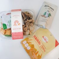 Cashe milk crackers too at Fresh Code in Seoul