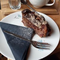 Chocolate cherry nut cake at MUM & DAD in Kiel