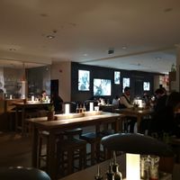 Inside at Vapiano in Dusseldorf