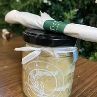 Lemon cake in a jar   at Eat of Eden in South West London