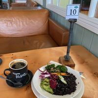 Vegan Buddha bowl at Tracks Cafe in Queenstown