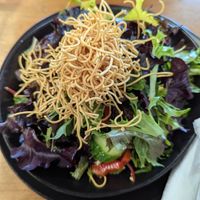 Thai salad at Tracks Cafe in Queenstown