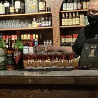 The final drink  at Amor y Amargo in New York City