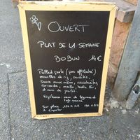 Menu de la semaine (bobun végé/vegan) at La Chevre Qui Rit in Colmar