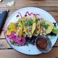 Vegane Tacos at La Chevre Qui Rit in Colmar