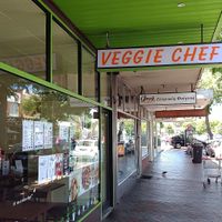 From outside Veggie Chef at Veggie Chef in Oakleigh