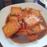 Veggie tofu - not a fan of this one at Veggie Chef in Oakleigh
