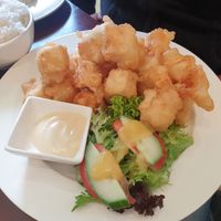 Salt and pepper tofu - yum at Veggie Chef in Oakleigh