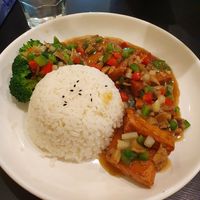 Stir fry tofu at Veggie Chef in Oakleigh