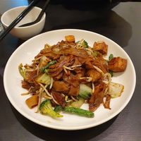 Char kwey teow with no egg at Veggie Chef in Oakleigh