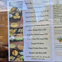 Menu Aug 2025 at Veggie Chef in Oakleigh