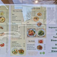 Menu Aug 2025 at Veggie Chef in Oakleigh