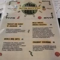 Speise Karte. Eine davon.  at Falla in Katowice