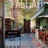 Outside at Falla in Katowice