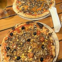   at Claudio's Pizzas in St Julians