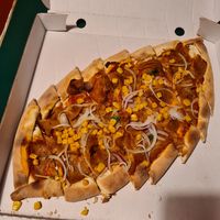 VönerPide mit Zwiebeln und Mais at Urfa Tadi in Hamburg